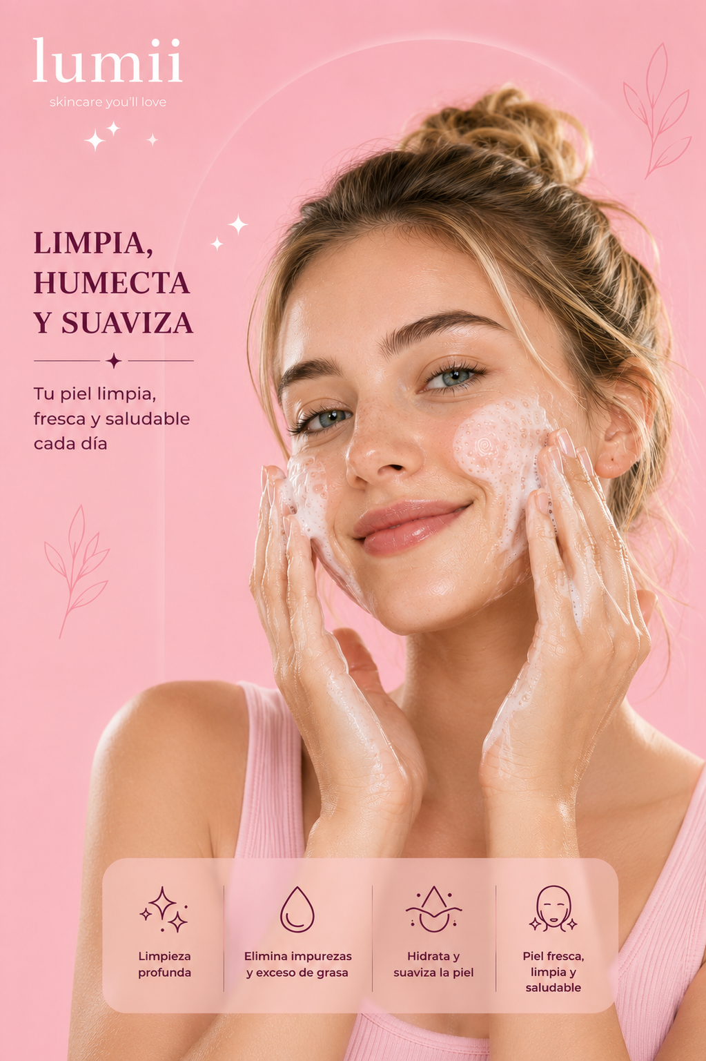 Jabon Facial en gel