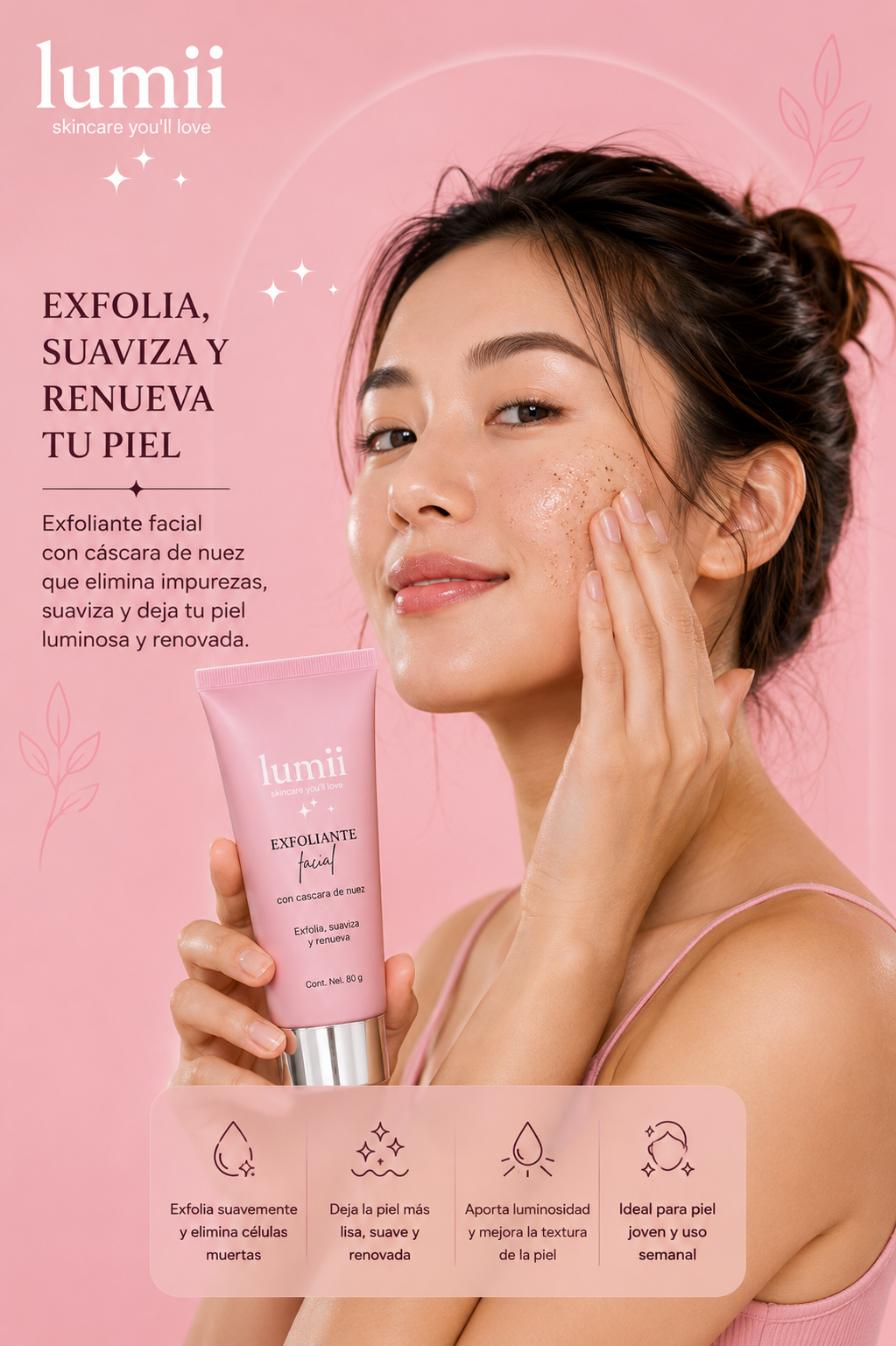 Exfoliante facial