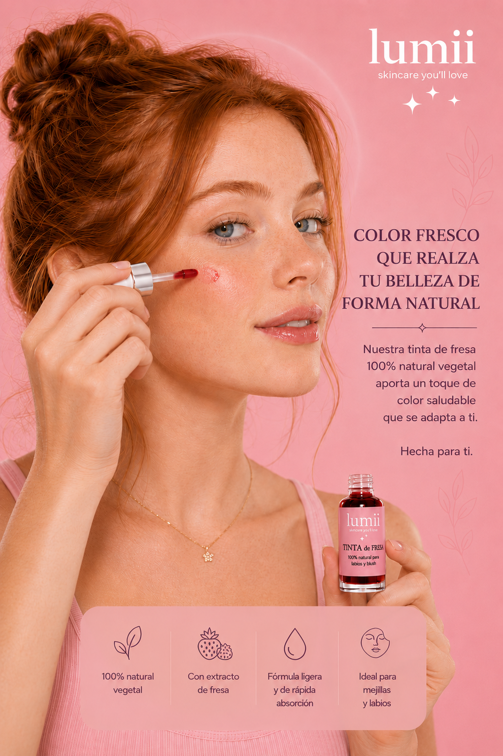 Tinta de fresa