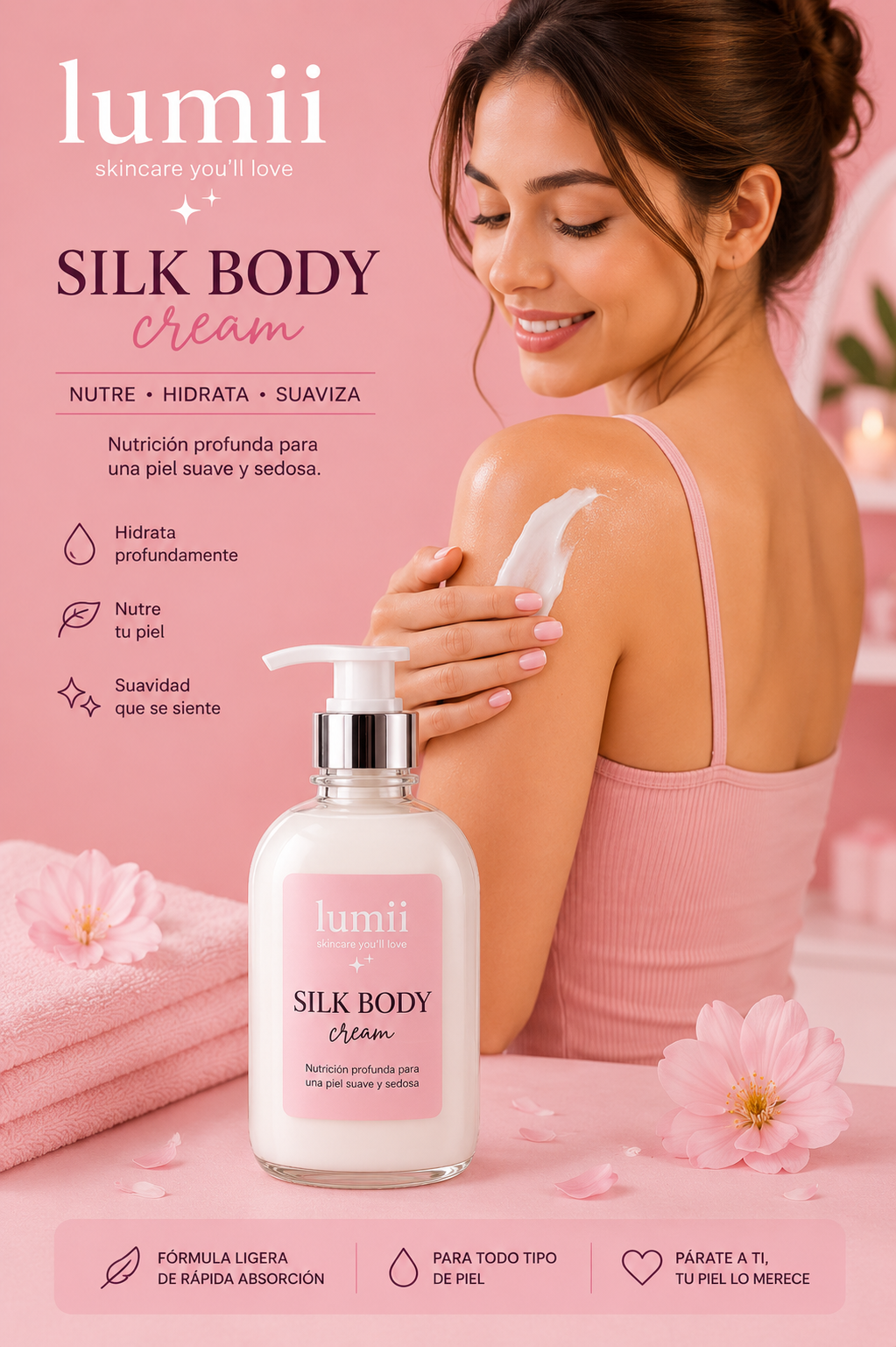Silk Body Cream